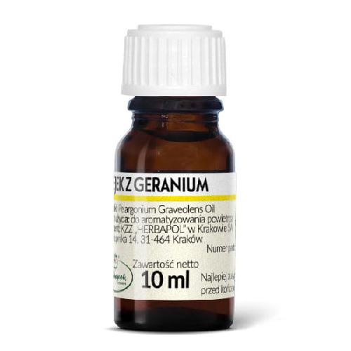 Zdjęcie produktu - HERBAPOL Olejek eteryczny z Geranium, 10ml