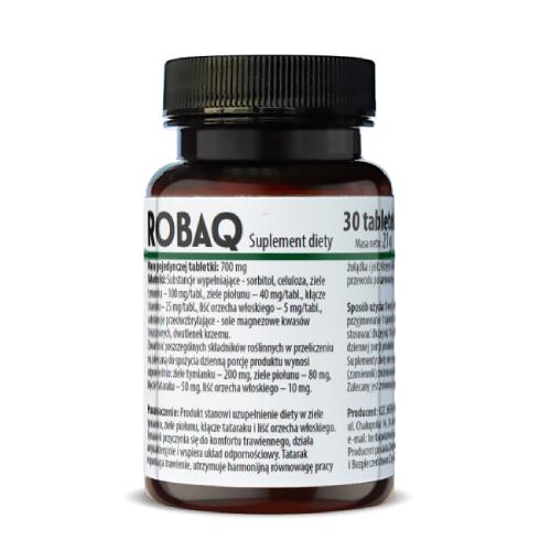 Zdjęcie produktu - HERBAPOL Robaq, 30 tabletek