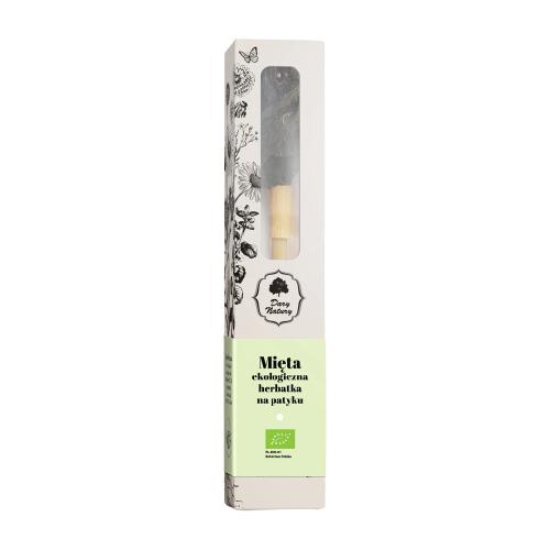 Zdjęcie produktu - DARY NATURY Herbatka na patyku Mięta EKO, 1 szt.