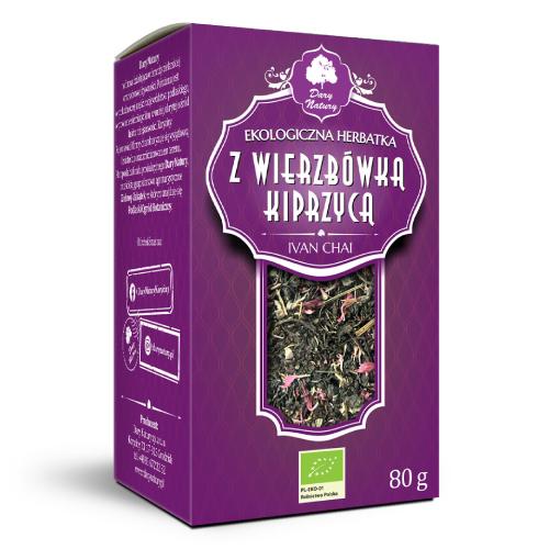 Zdjęcie produktu - Dary Natury Herbatka z wierzb&oacute;wką kiprzycą Ivan Chai EKO, 80 g