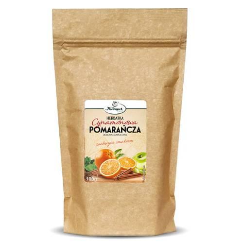 Zdjęcie produktu - Herbapol Herbatka Cynamonowa pomarańcza, 100 g