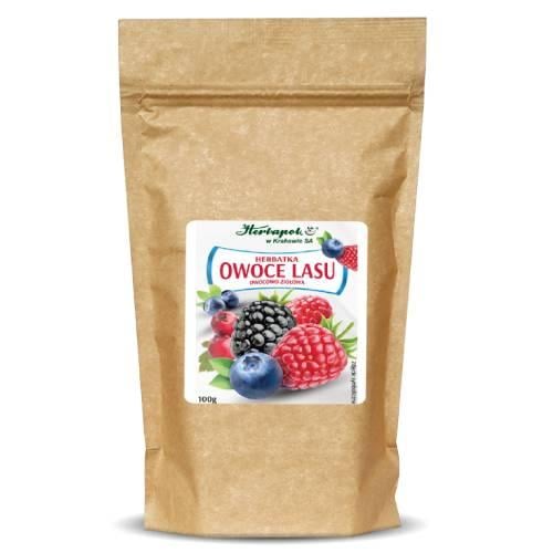 Zdjęcie produktu - Herbapol Herbatka Owoce Lasu, 100 g