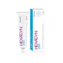 Zdjęcie produktu - Hexagyn Nawilżający i łagodzący żel dopochwowy - lubrykant, 30 ml