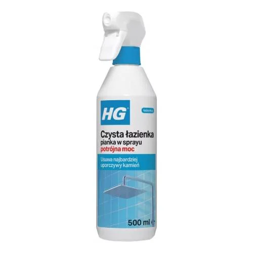 Zdjęcie produktu - HG Czysta łazienka Potr&oacute;jna moc Pianka w sprayu, 500 ml