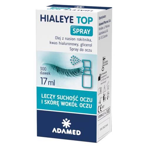 Zdjęcie produktu - Hialeye Top Nawilżający spray do oczu, 17 ml