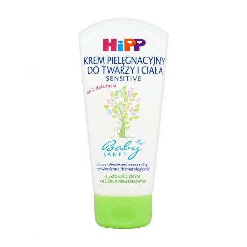 Zdjęcie produktu - HiPP Babysanft Sensitive Krem pielęgnacyjny, 75ml