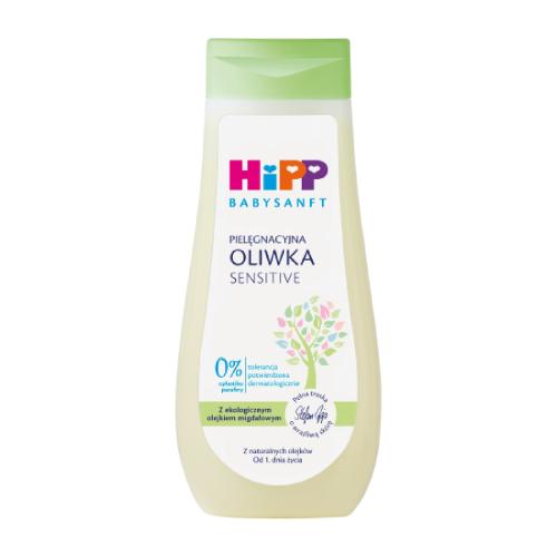 Zdjęcie produktu - HiPP Babysanft Sensitive Pielęgnacyjna oliwka, 200ml