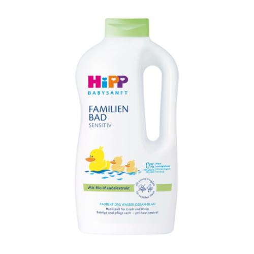 Zdjęcie produktu - HiPP Babysanft Sensitive Płyn do kąpieli dla całej rodziny, 1000ml