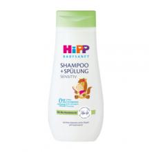 Zdjęcie produktu - HiPP Babysanft Sensitive Szampon z odżywką, 200ml