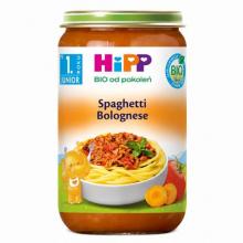 Zdjęcie produktu - HiPP Spaghetti Bolognese BIO, 250 g 