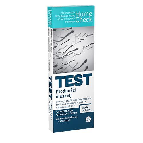 Zdjęcie produktu - Home Check Test Płodności męskiej, 1szt.