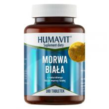 Zdjęcie produktu - HUMAVIT Morwa biała, 180 tabl.