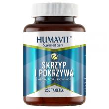 Zdjęcie produktu - HUMAVIT Skrzyp i pokrzywa, 250 tabletek 