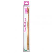 Zdjęcie produktu - HUMBLE Brush Bambusowa szczoteczka do zęb&oacute;w Soft r&oacute;żowa, 1szt.