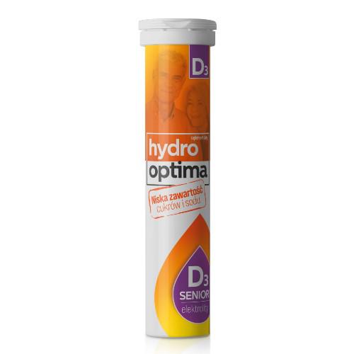 Zdjęcie produktu - HYDROOPTIMA Senior D3, 20 tabletek musujących
