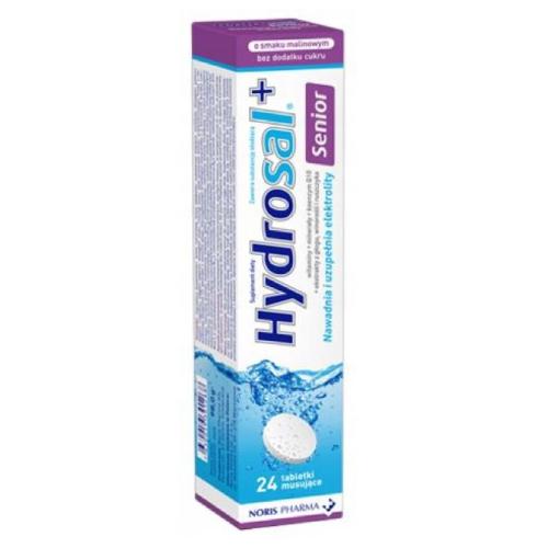 Zdjęcie produktu - Hydrosal+ Senior, 24tabl.musujące