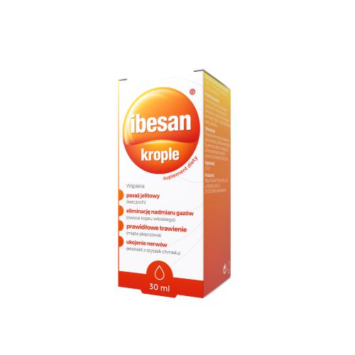 Zdjęcie produktu - Ibesan krople, 30ml