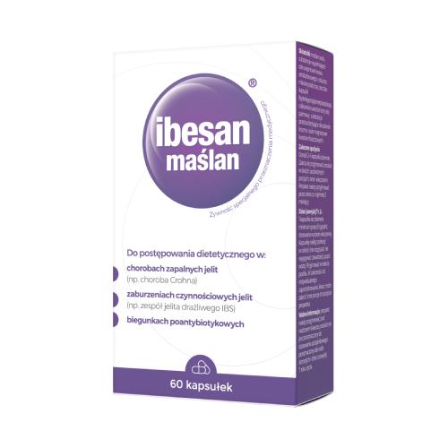 Zdjęcie produktu - Ibesan maślan, 60 kapsułek