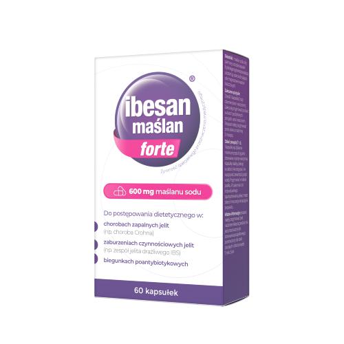 Zdjęcie produktu - Ibesan maślan forte, 60kaps.