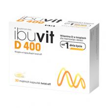 IBUVIT D 400 - 30 kapsułek twist-off 
