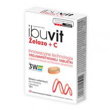 Ibuvit Żelazo + C tabl. 30 tabl.