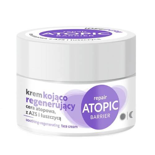 Zdjęcie produktu - Idee Derm Krem Kojąco Regenerujący na dzień i na noc, do cery atopowej, z AZS i łuszczycą, 50 ml