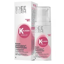 Zdjęcie produktu - Idee Derm Krem prasujący zmarszczki z kolagenem 10% do cery dojrzałej, 50 ml