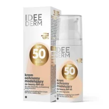 Zdjęcie produktu - Idee Derm Ochronny krem modelujący do twarzy SPF50 do cery dojrzałej, pozbawionej elastyczności, 50 ml