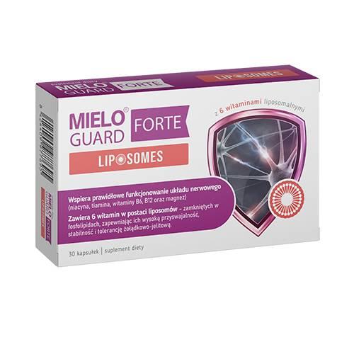 Miniaturka artykułu - Mieloguard Forte Liposomes, 30 kaps. 