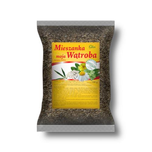 Miniaturka artykułu - FLOS Mieszanka Moja Wątroba Herbatka ziołowa, 100g