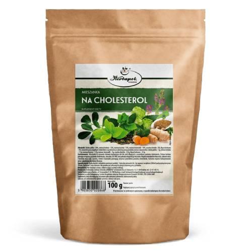 Miniaturka artykułu - Mieszanka na cholesterol, 100 g - suplement diety z zieloną herbatą