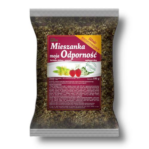 Miniaturka artykułu - FLOS Mieszanka Moja Odporność zioła sypkie, 100g