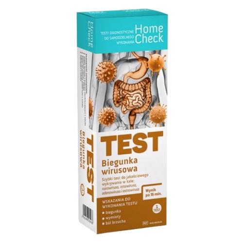 Miniaturka artykułu - MILAPHARM Biegunka Wirusowa Test domowy do wykrywania wirus&oacute;w w kale, 1 szt.