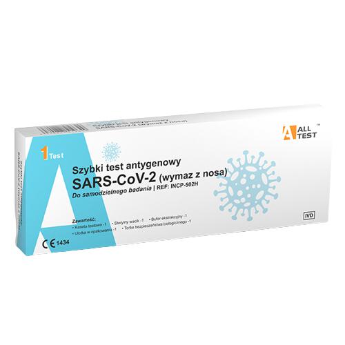 Miniaturka artykułu - MILAPHARM SARS-CoV-2 Szybki test antygenowy, wymaz z nosa 