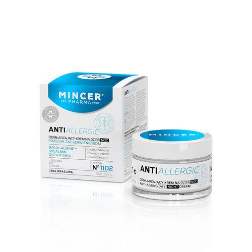 Miniaturka artykułu - MINCER Anti allergic Krem odmładzający na dzień - 50ml