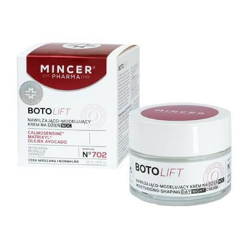 Miniaturka artykułu - MINCER PHARMA BOTOLIFT Krem nawilżająco - modelujący na dzień i na noc nr 702, 50 ml