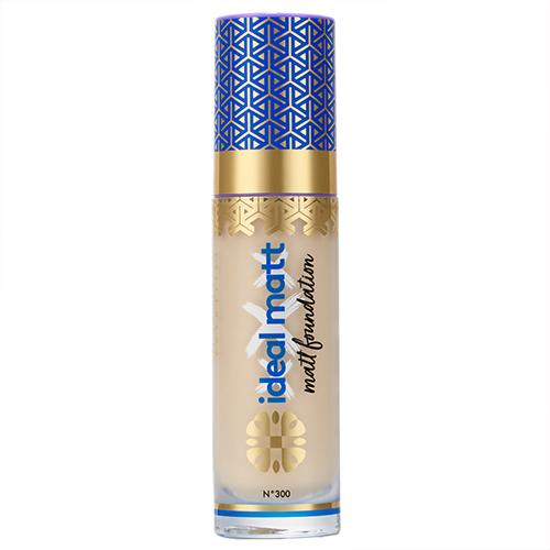 INGRID Ideal Matt Mineralny podkład matujący 300 Ivory, 30ml