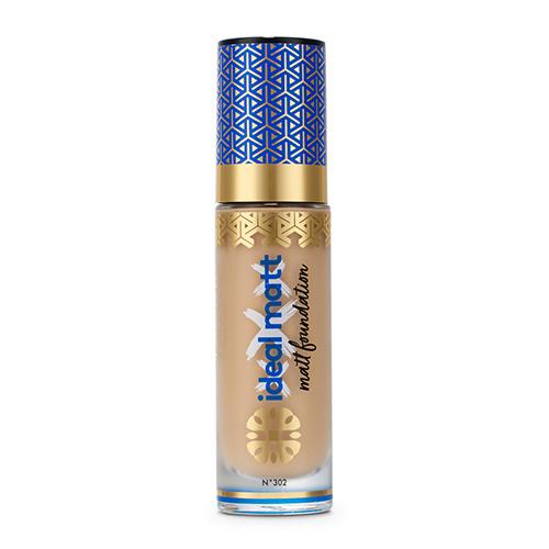 INGRID Ideal Matt Mineralny podkład matujący 302 Light Sun, 30ml