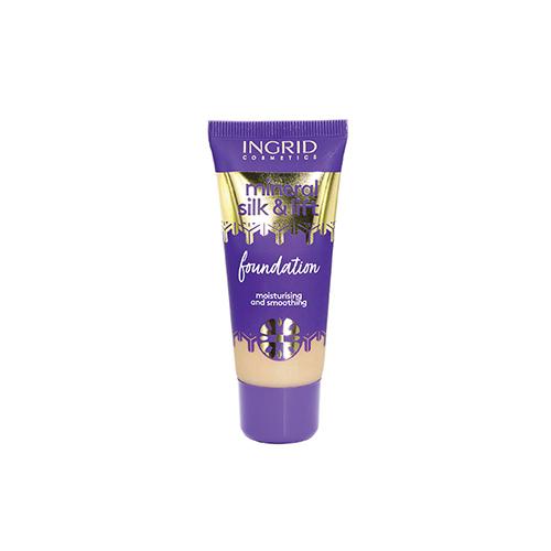 INGRID Mineral Silk & Lift Podkład nawilżająco-wygładzający 031 Golden Beige, 30ml