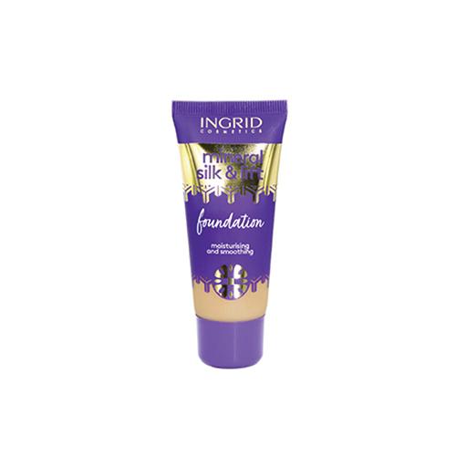 INGRID Mineral Silk & Lift Podkład nawilżająco-wygładzający 032 Warm Sand, 30ml