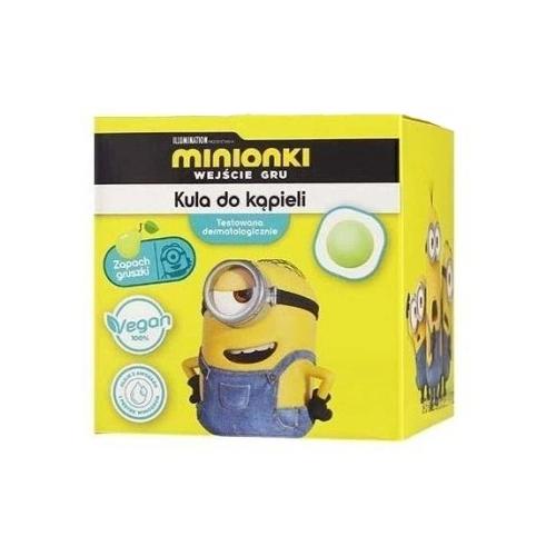 Miniaturka artykułu - MINIONKI Musująca kula do kąpieli Gruszka, 165g