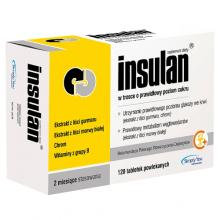 Zdjęcie produktu - Insulan, 120 tabl. - prawidłowy poziom cukru