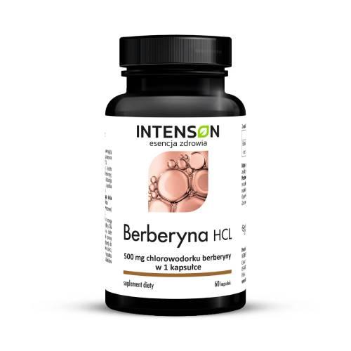Zdjęcie produktu - INTENSON Berberyna HCL, 60 kaps.