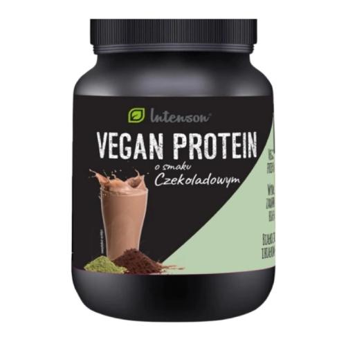 Zdjęcie produktu - Intenson Białko Vegan protein o smaku czekoladowym, 600g