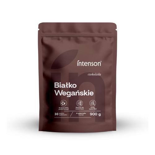 Zdjęcie produktu - Intenson Białko Wegańskie czekolada, 900 g