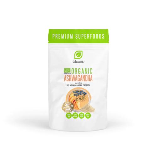 Zdjęcie produktu - INTENSON Bio Ashwagandha proszek, 90g