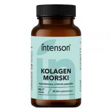 Zdjęcie produktu - INTENSON Kolagen morski + witamina C + kwas hialuronowy, 90 tabl.
