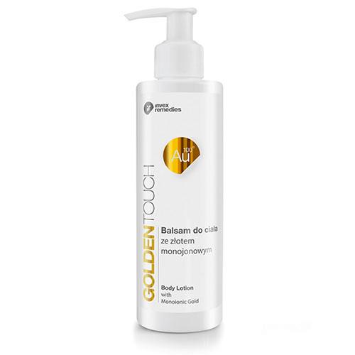 Zdjęcie produktu - INVEX REMEDIES GOLDEN TOUCH Balsam do ciała ze złotem monojonowym Au100, 200 ml