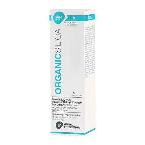 Zdjęcie produktu - INVEX REMEDIES Silor+B+HA Nawilżająco-regenerujący krem na dzień z krzemem i kwasem hialuronowym, 30 ml