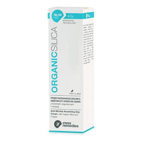 Zdjęcie produktu - INVEX REMEDIES Silor+B+Cu Krem przeciwzmarszczkowo-odżywczy na dzień z krzemem i miedzią, 30 ml